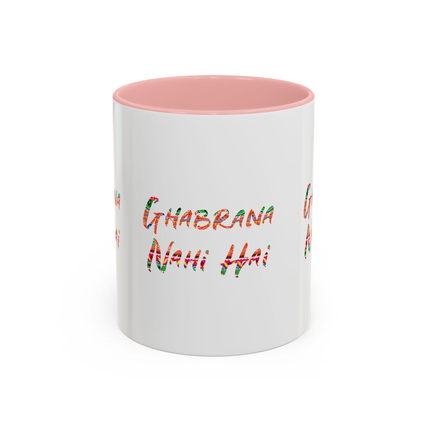 Ghabrana Nahi Hai Accent Coffee Mug