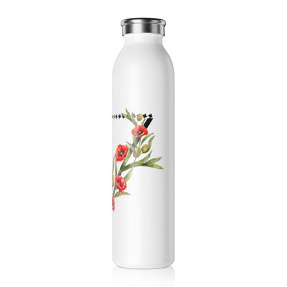 Mandala Palestine Slim Water Bottle