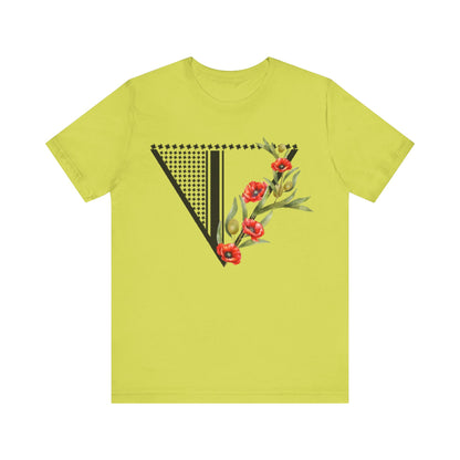 Mandala Palestine Jersey Tee - Stylish & Versatile Summer Top
