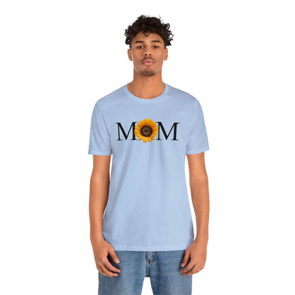 Mom Sunflower Jersey Short Sleeve Tee