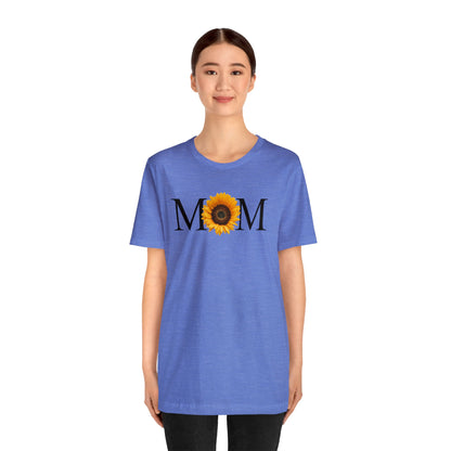 Mom Sunflower Jersey Short Sleeve Tee