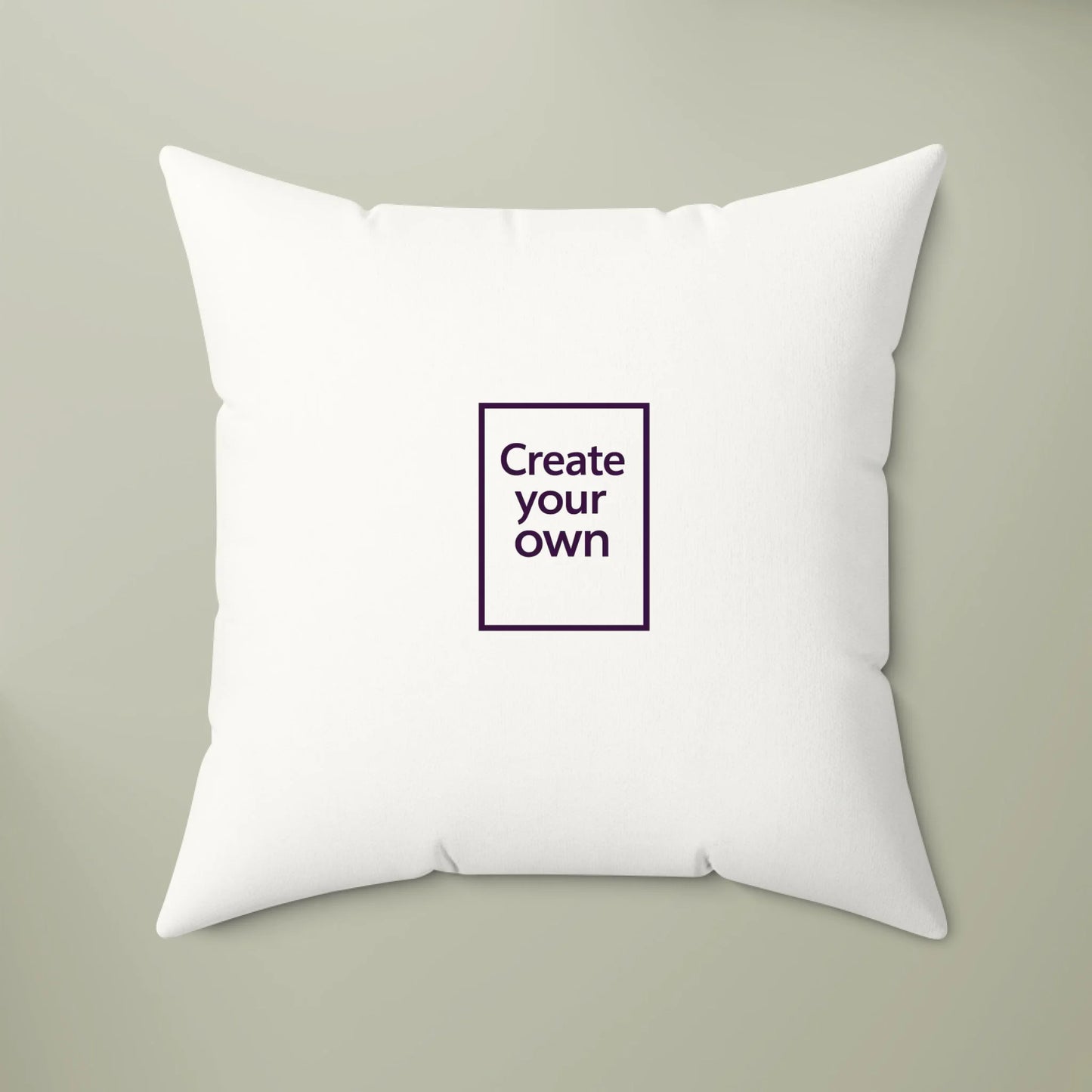 Faux Suede Square Pillow