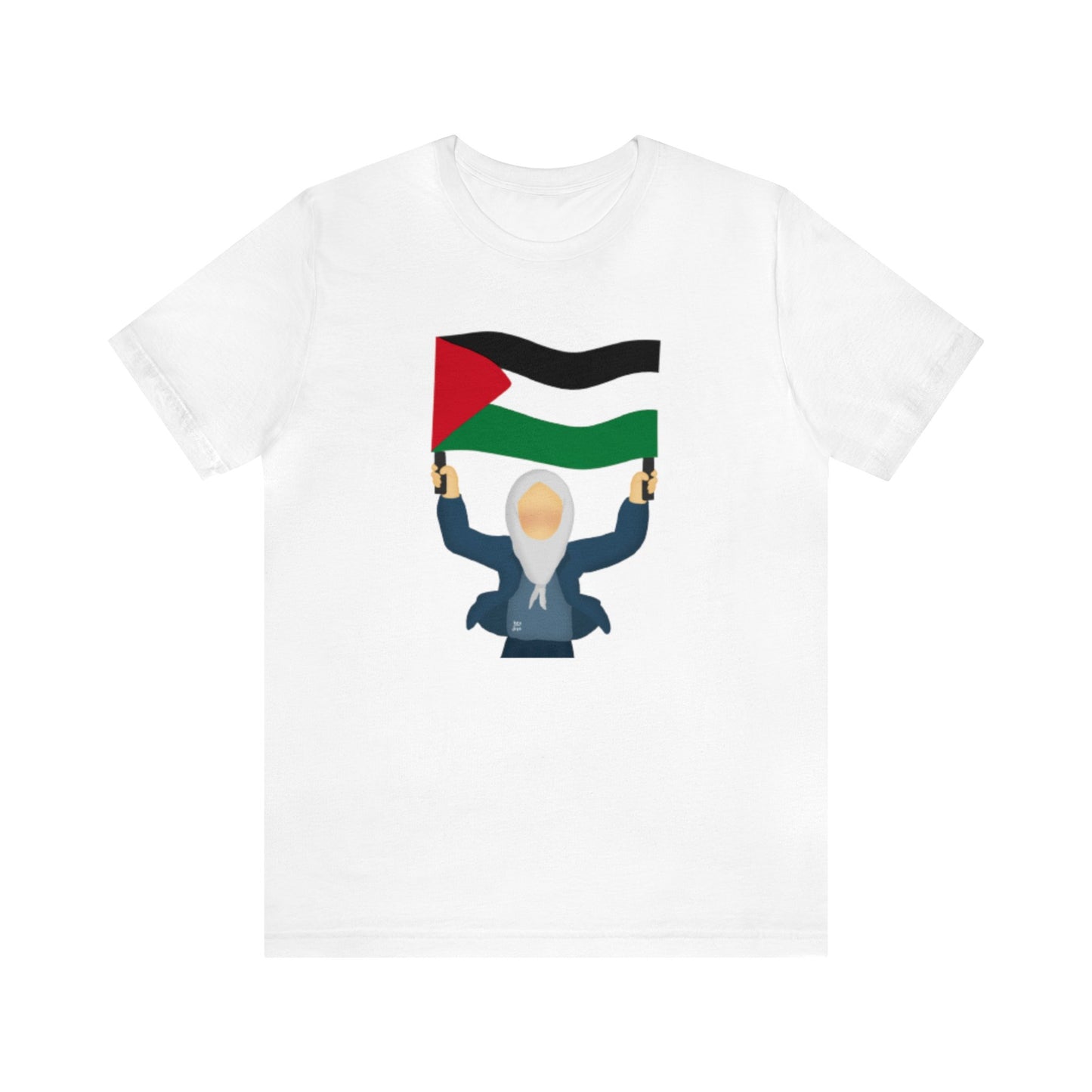 Support Palestine Unisex Jersey Short Sleeve Tee