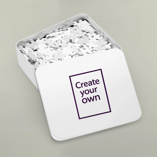 Jigsaw Puzzle with Tin
