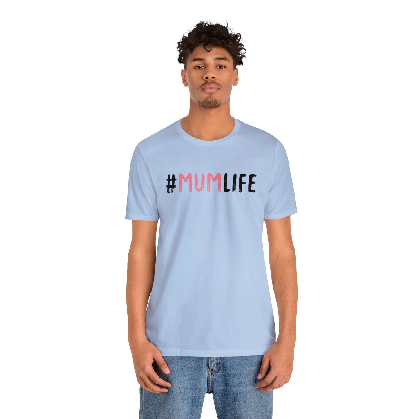 Mum Life Jersey Short Sleeve Tee