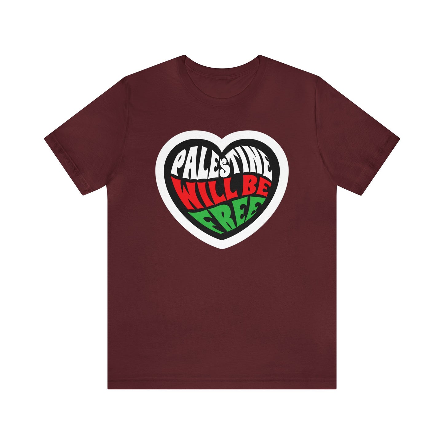 Palestine will be free Unisex Jersey Short Sleeve Tee