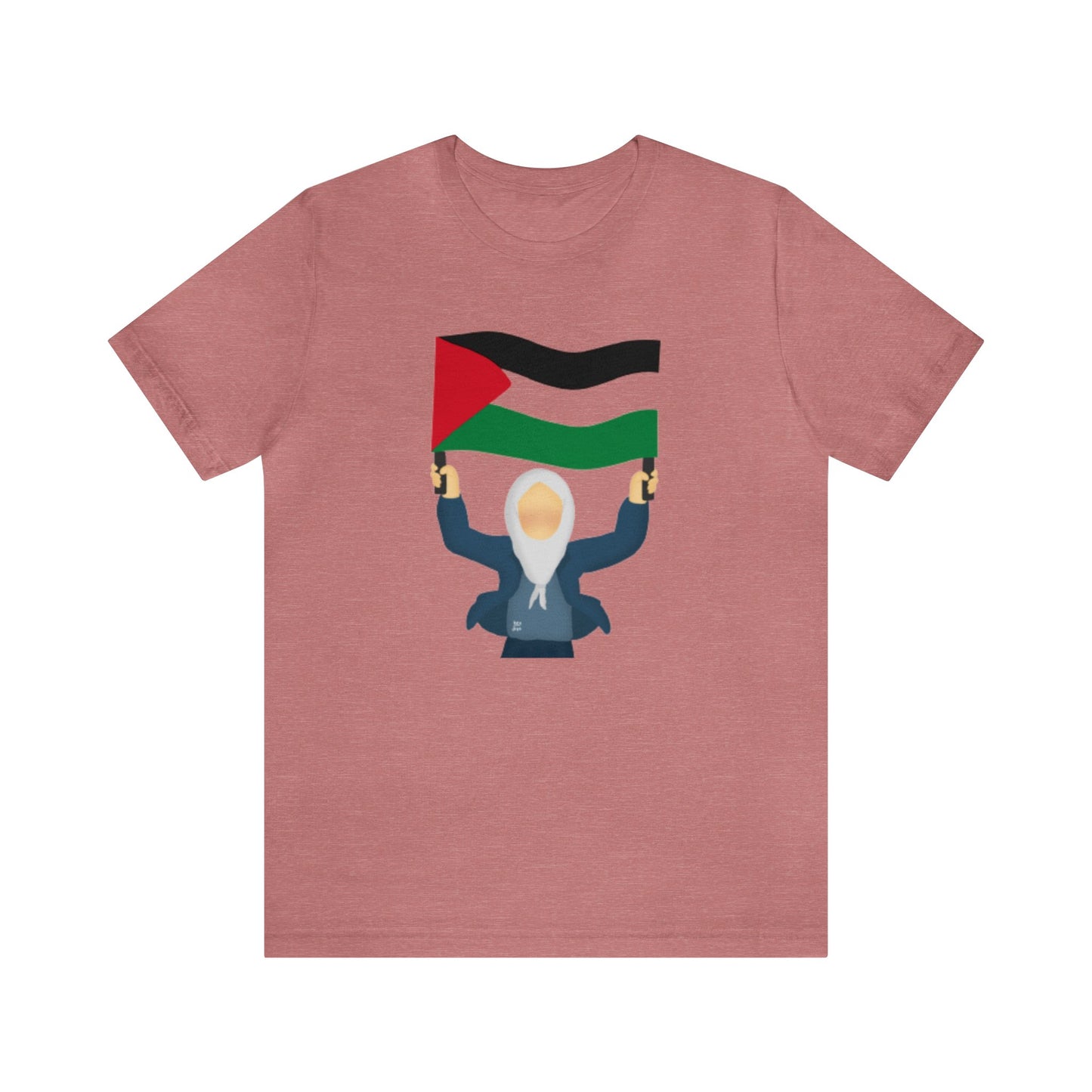 Support Palestine Unisex Jersey Short Sleeve Tee