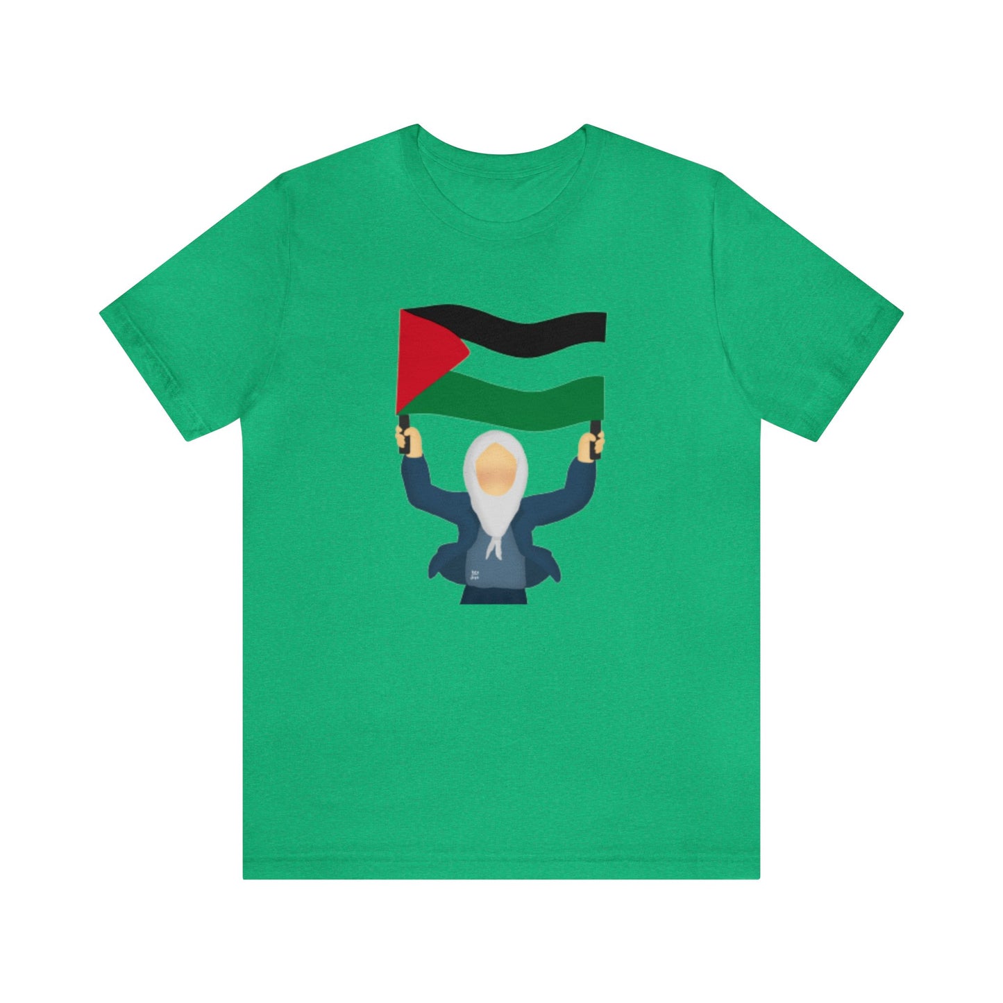 Support Palestine Unisex Jersey Short Sleeve Tee