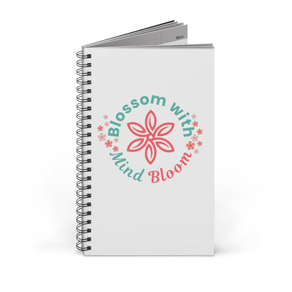 Mind Bloom Spiral Journal (EU) 4 options blank, ruled, dotted, task