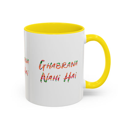 Ghabrana Nahi Hai Accent Coffee Mug