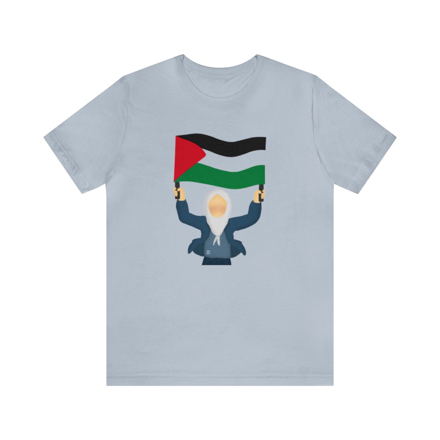 Support Palestine Unisex Jersey Short Sleeve Tee