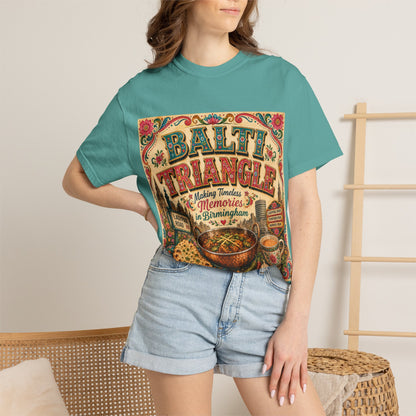 Balthi Triangle Vintage Indian Food T-Shirt