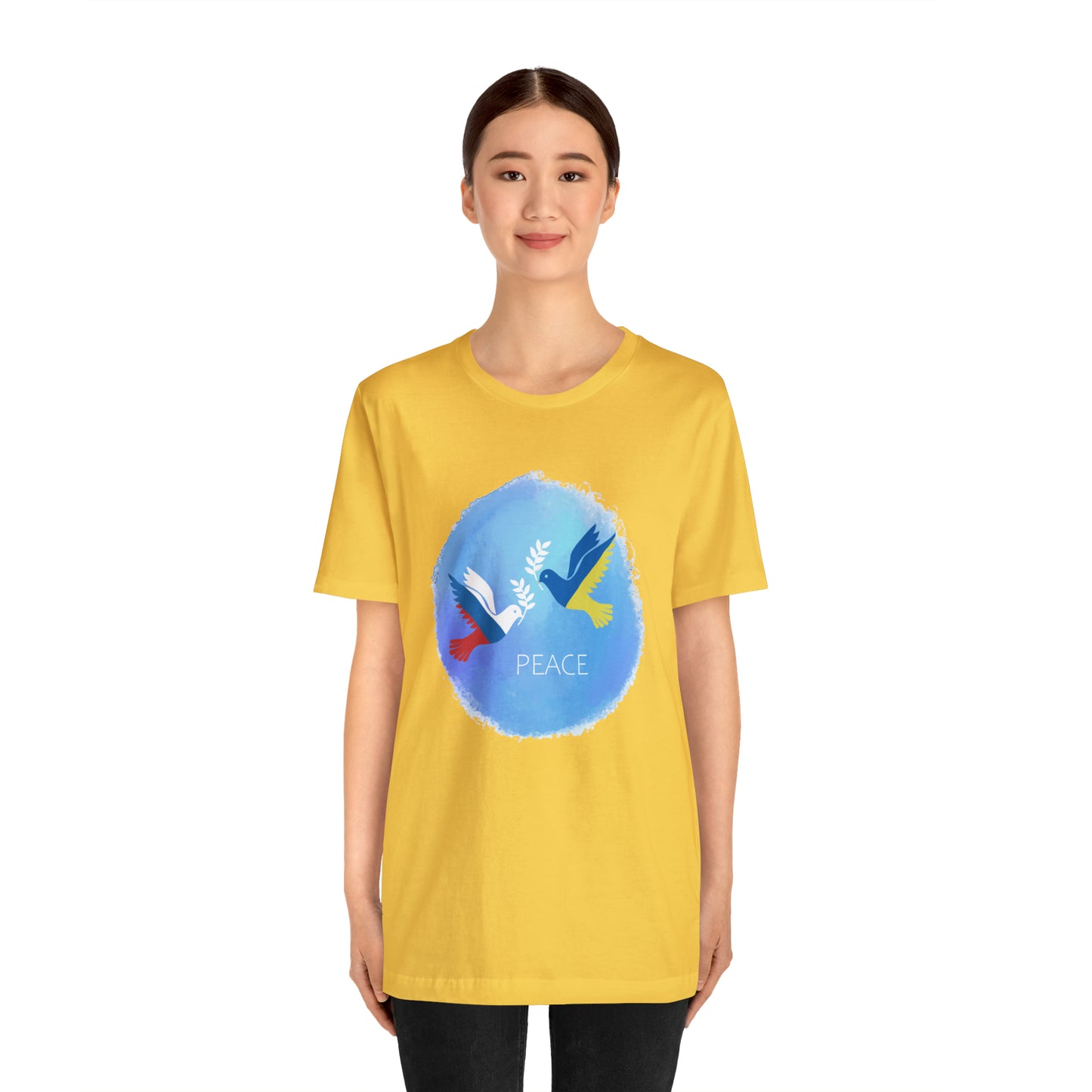 Peace Jersey Short Sleeve Tee