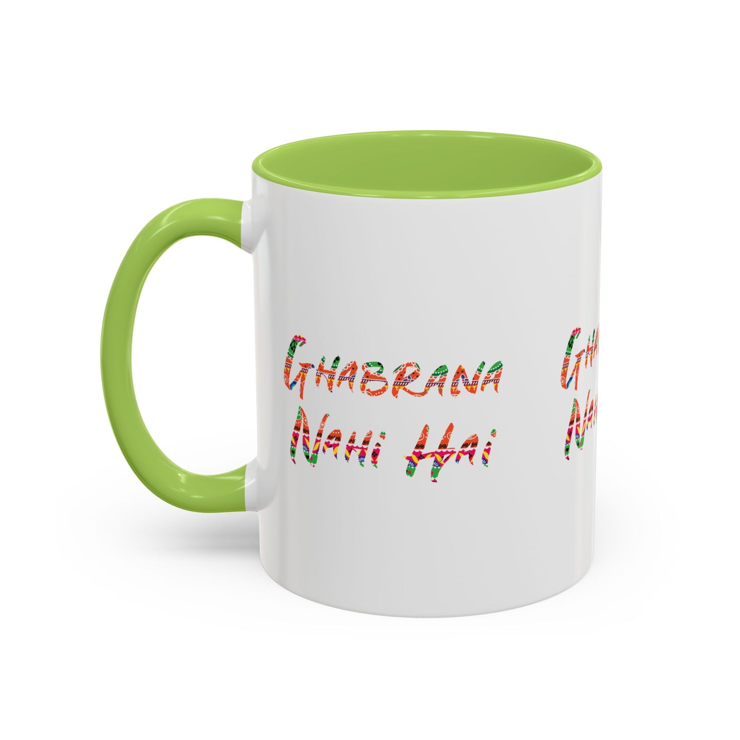 Ghabrana Nahi Hai Accent Coffee Mug