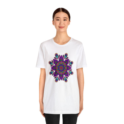 Fnnky Mandala Jersey Short Sleeve Tee