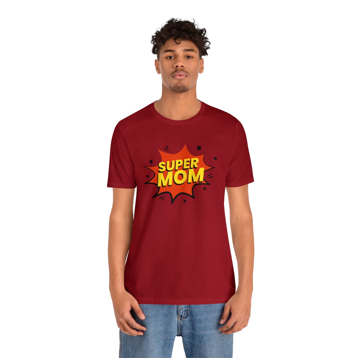 Super mom Jersey Short Sleeve Tee