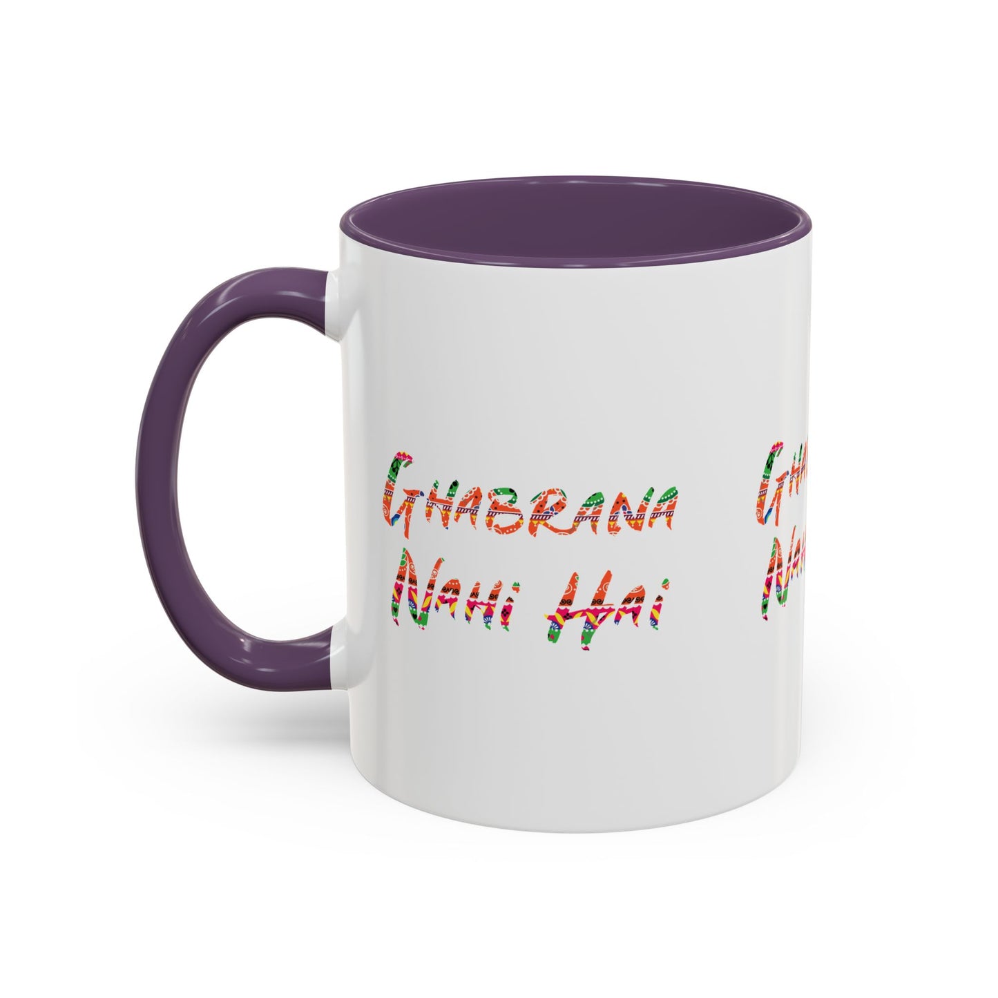 Ghabrana Nahi Hai Accent Coffee Mug