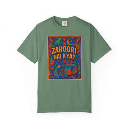 Zaroori Hai Kiya Graphic T-Shirt, Fun Casual Wear, Pop Culture Style, Gift for Friends, Everyday Comfort, Unique Statement Tee