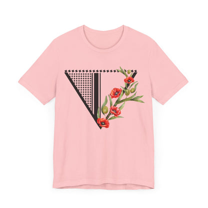 Mandala Palestine Jersey Tee - Stylish & Versatile Summer Top