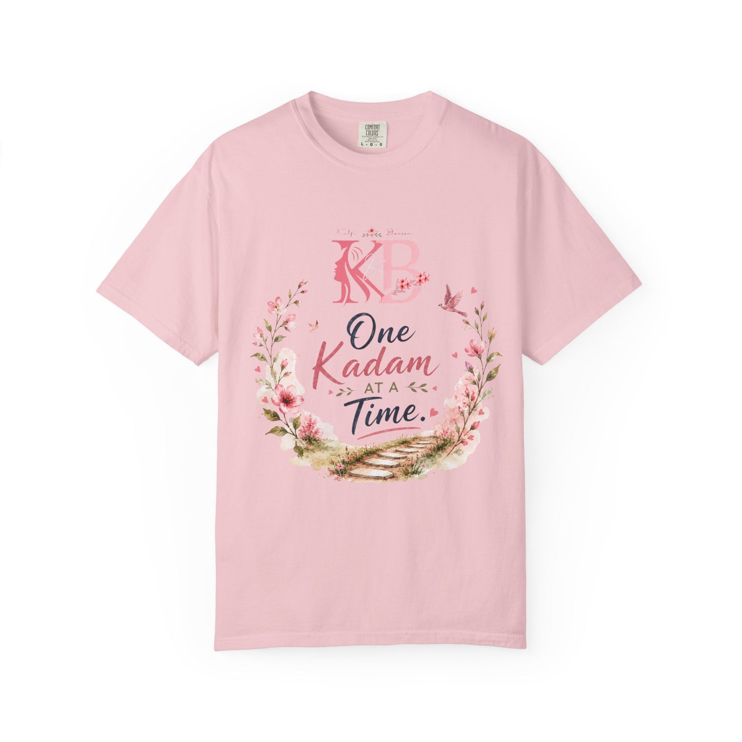 One Kadam at a Time Floral T-Shirt