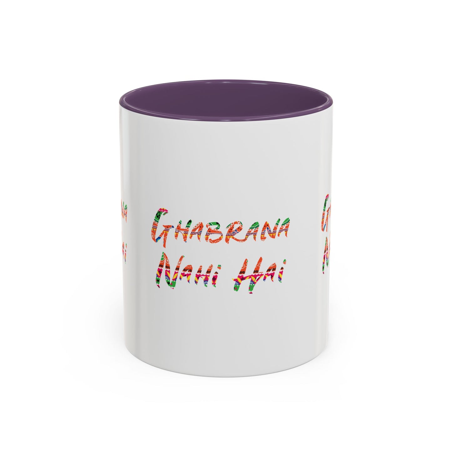 Ghabrana Nahi Hai Accent Coffee Mug