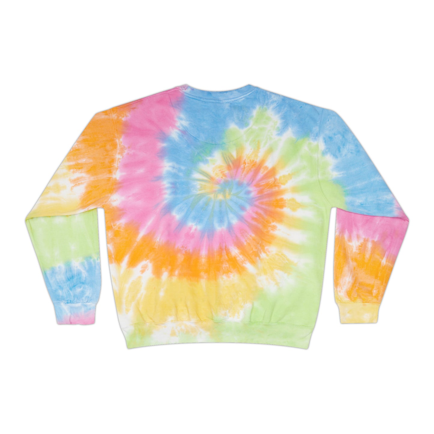 Unisex Tie-Dye Sweatshirt 'Warning I'm manifesting magic, brace yourself'