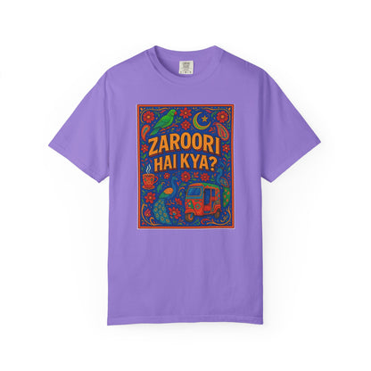 Zaroori Hai Kiya Graphic T-Shirt, Fun Casual Wear, Pop Culture Style, Gift for Friends, Everyday Comfort, Unique Statement Tee