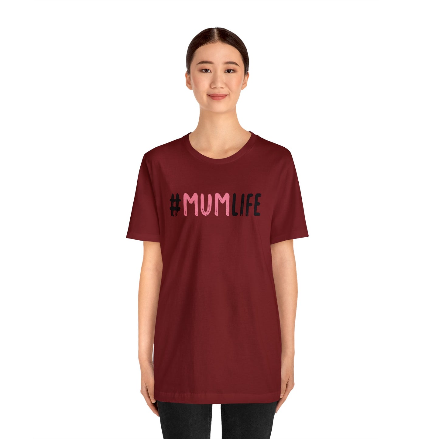 Mum Life Jersey Short Sleeve Tee