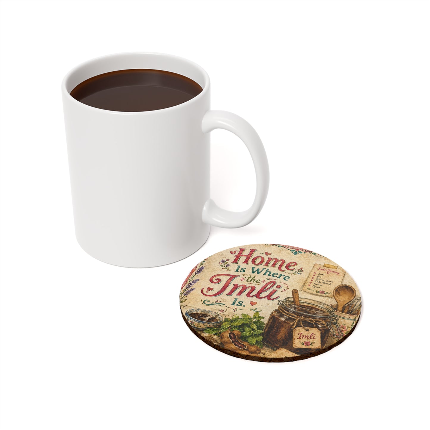 Cork Back Coaster
