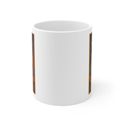 Art On Wheels Soul on Fire Mug - Soul on Fire Design | Unique Gift for Art Lovers, Creative Souls, Coffee Enthusiasts, and More