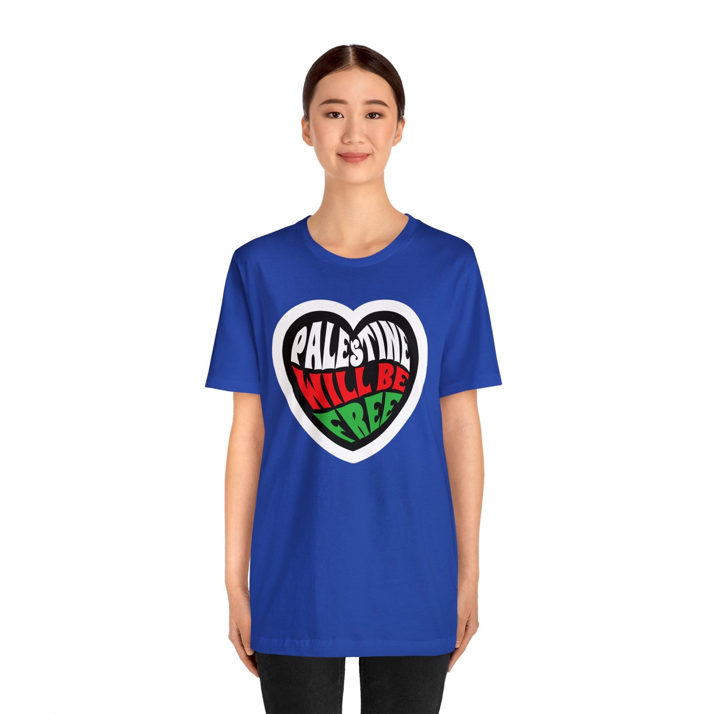 Palestine will be free Unisex Jersey Short Sleeve Tee