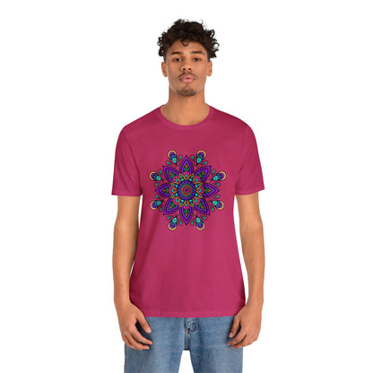 Fnnky Mandala Jersey Short Sleeve Tee