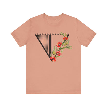 Mandala Palestine Jersey Tee - Stylish & Versatile Summer Top