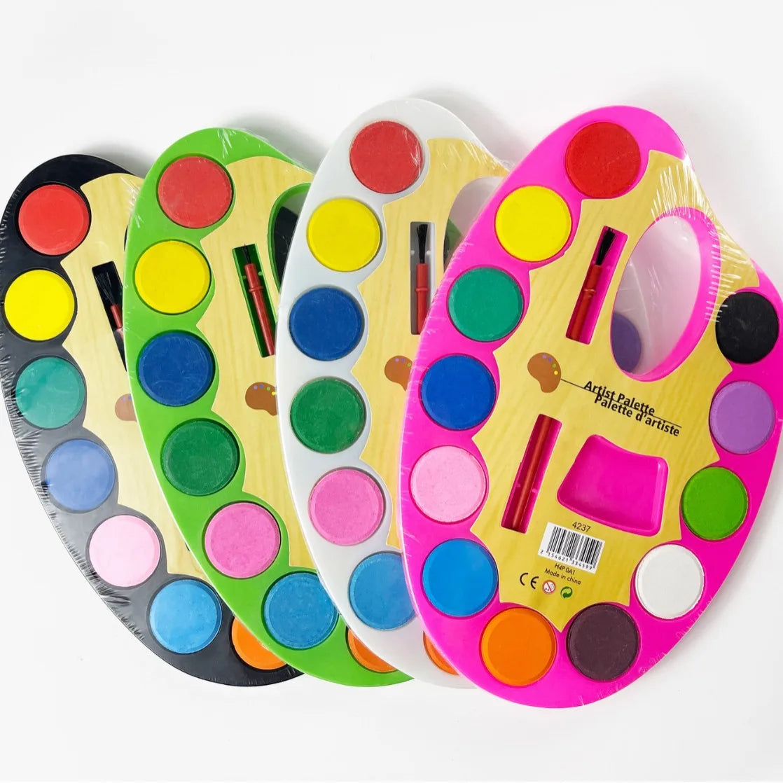 Gouache Paint Set Washable Children's Painting Pigment 15-Color Portable Graffiti Gouache Pigment Set