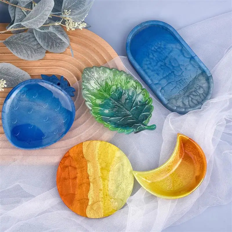 6 Pcs-Set Epoxy Resin Dye Mica Powder Powdered Pigments Set Resin Mica Pearlescent Resin