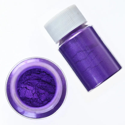 20ML/Bottle Mica Powder Pearl Pigment Non-Toxic Safe Metallic Flour Mica Mineral Powder Pearl
