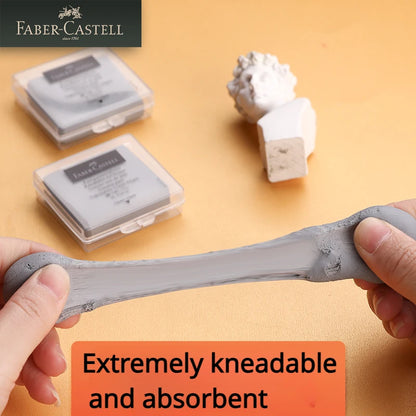 1Pc Faber-Castell  Drawing Art Kneaded Erasers for Correcting,Lightening Charcoal Pencil and Pastel Artists Works