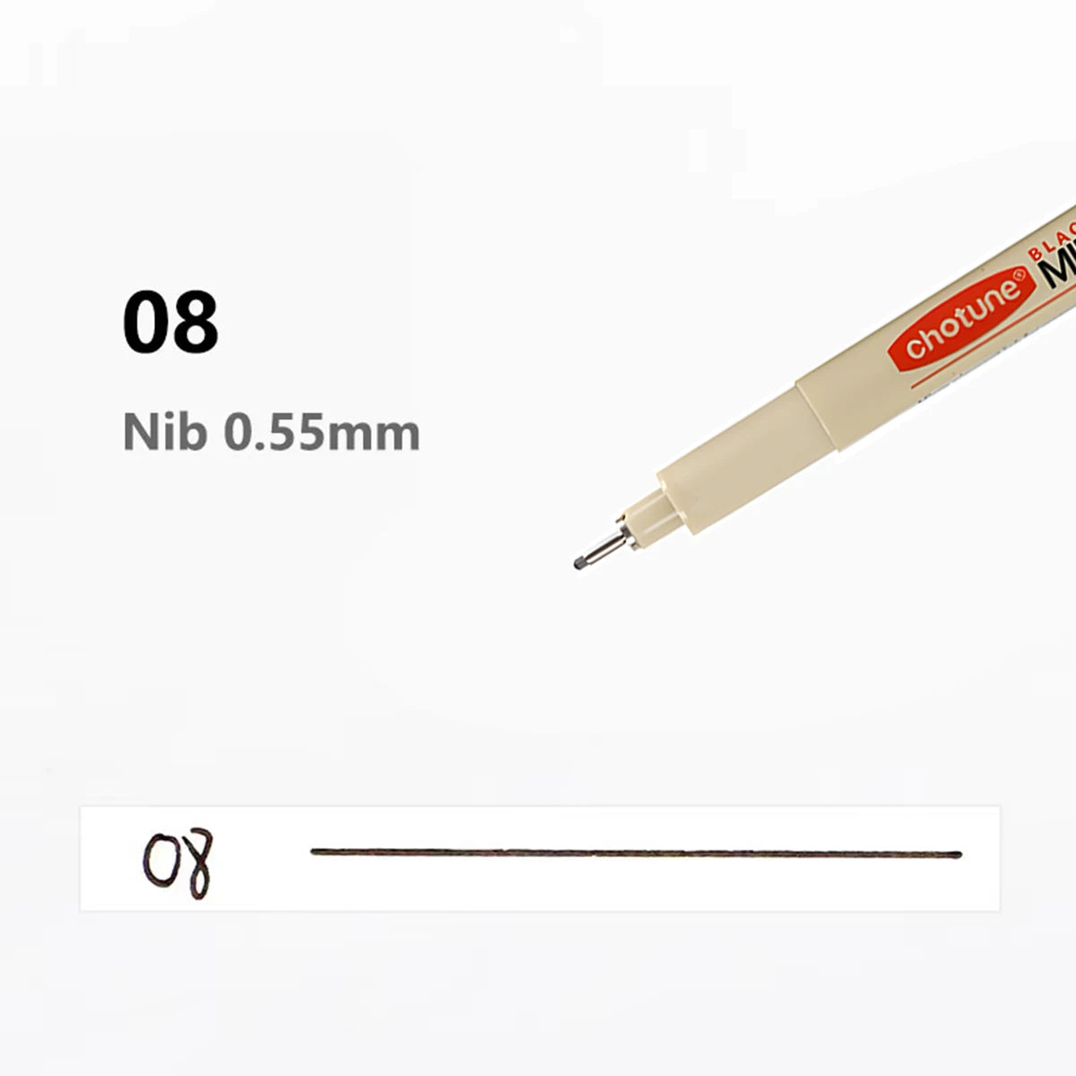 12 Kinds of Manga Markers Needle Pen Art Hand-painted Hook Line Pen