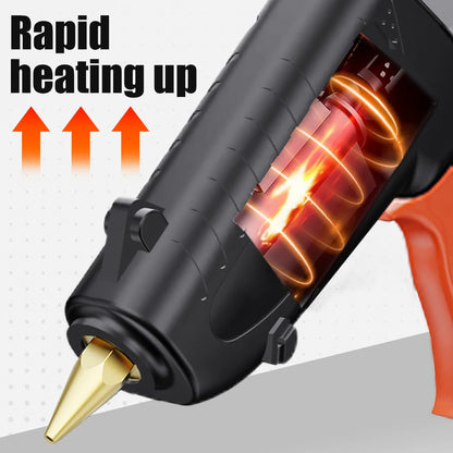 150W Industrial Grade Hot Melt Glue Gun Fast Heating For DIY Craft Jewelry Making