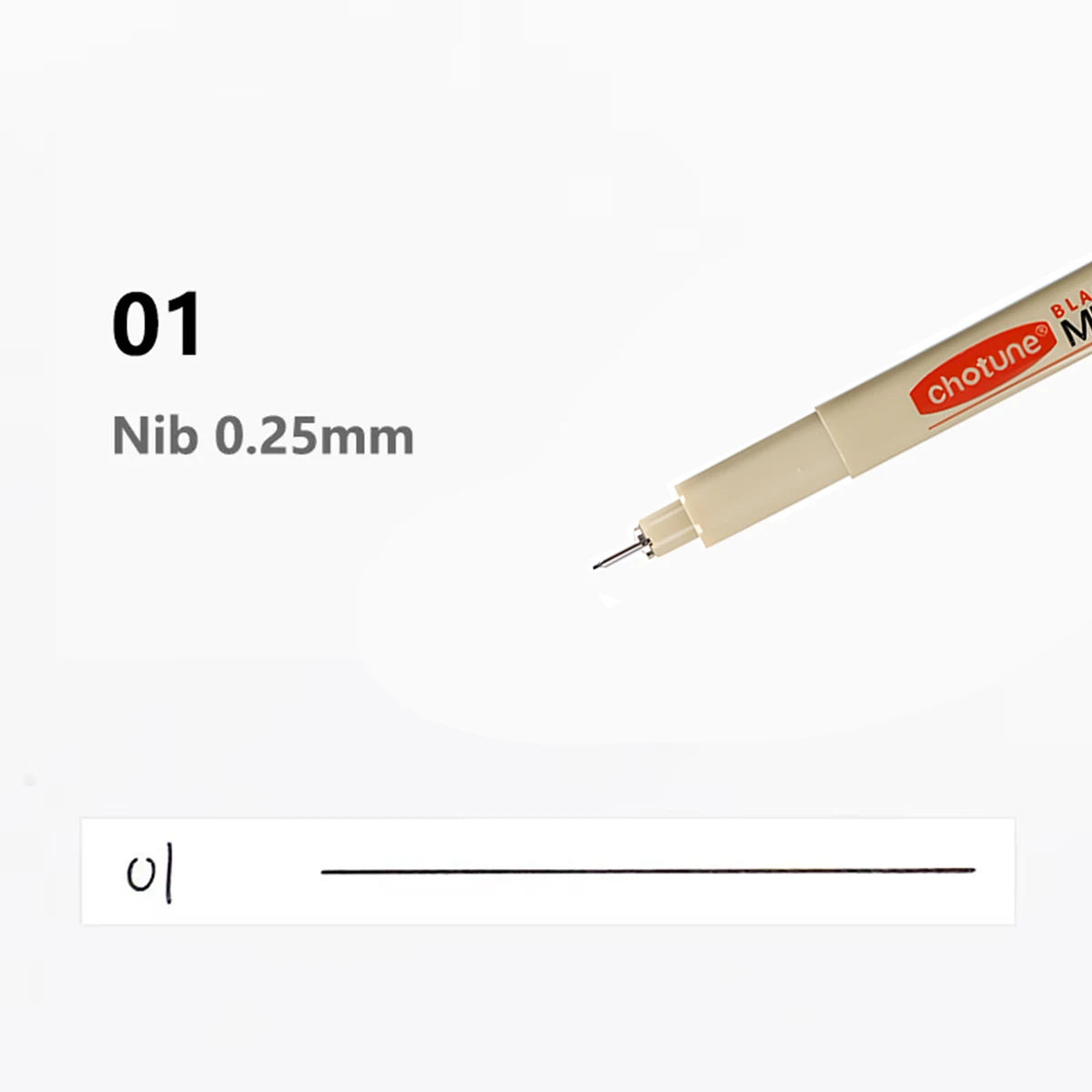 12 Kinds of Manga Markers Needle Pen Art Hand-painted Hook Line Pen