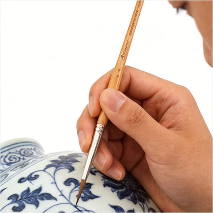 ArtSecret Kolinsky Sable Paint Brush Professional Fine Detail Art brush for Watercolor, Acrylic, Gouache Artist Accessory