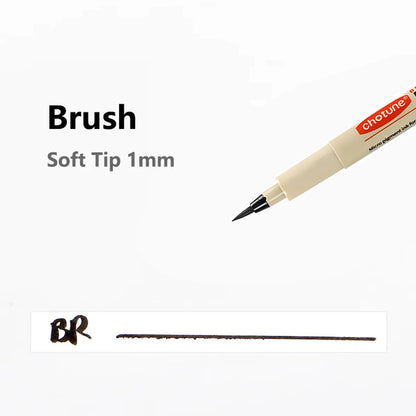 12 Kinds of Manga Markers Needle Pen Art Hand-painted Hook Line Pen