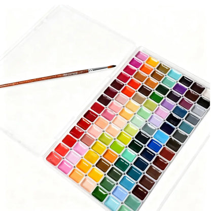 Artists' Watercolor Granulating Colors 24/36/48/60/98/130 Colors 1ml Transparent acuarela Professional pigments supplies