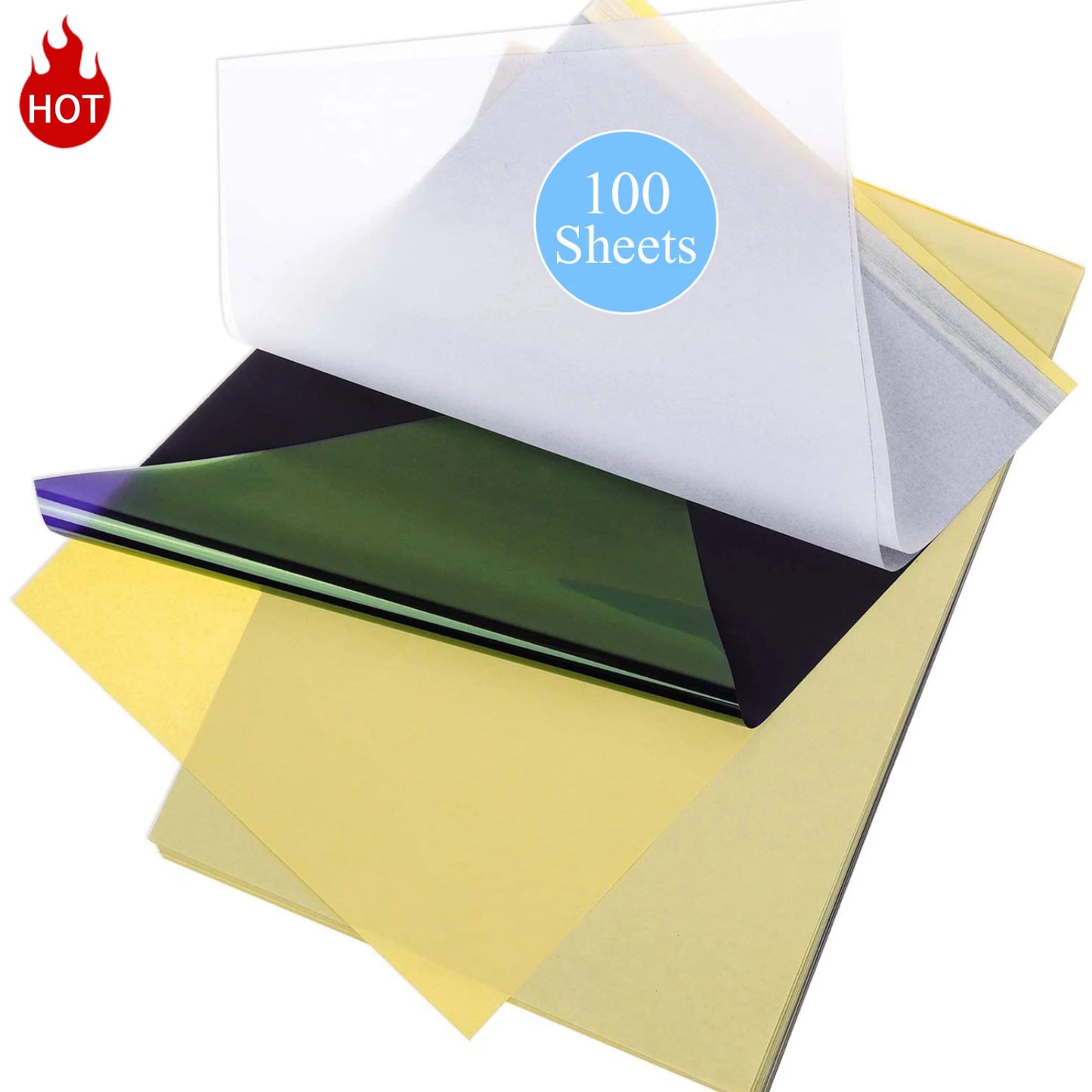 Tattoo Transfer Pape POSEIDON 10/30/50/100Pcs A4 Tattoo Transfer Pape For Permanent Makeup Tattoo