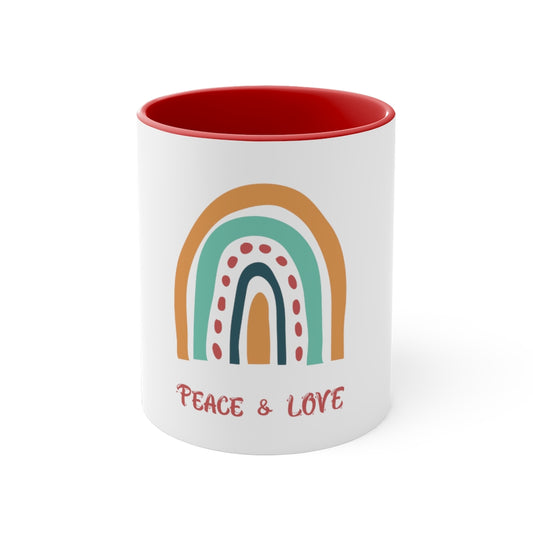 peace and love Coffee Mug