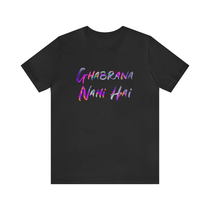 Ghabrana nahi hai Jersey Short Sleeve Tee