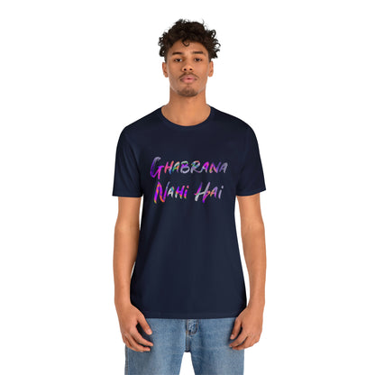 Ghabrana nahi hai Jersey Short Sleeve Tee