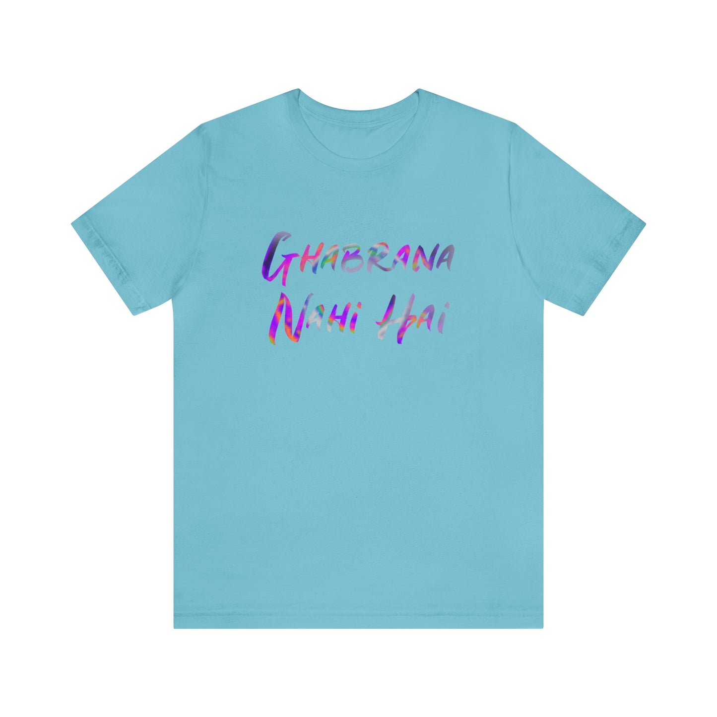 Ghabrana nahi hai Jersey Short Sleeve Tee