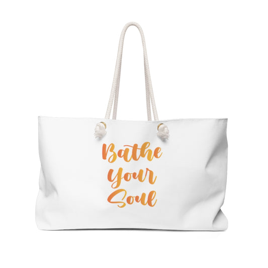 Bathe your soul Weekender Bag