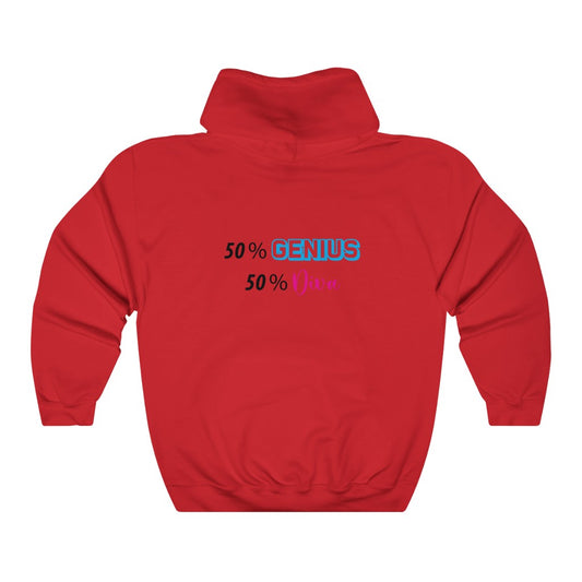 50% Genius Hooded Sweatshirt